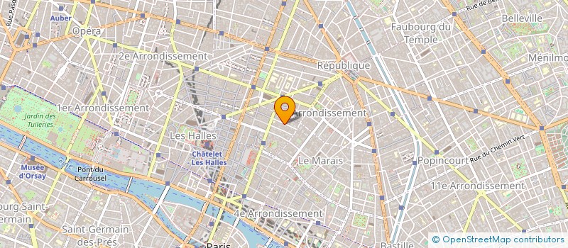 localisation de l'entreprise CITY-LOCKER à PARIS