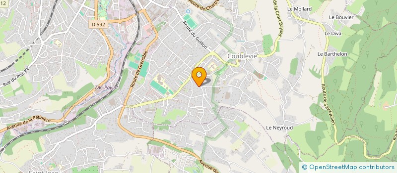 localisation de l'entreprise CITY M  COUBLEVIE