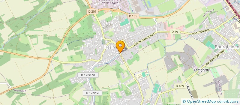 localisation de l'entreprise CITY MARKET  SAINT-LOUIS