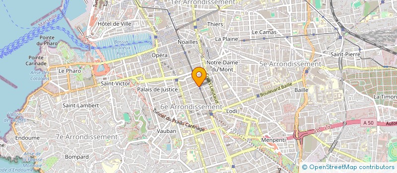 localisation de l'entreprise CITY PHONE  MARSEILLE
