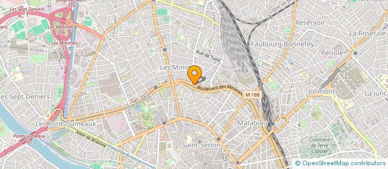 localisation de l'entreprise CITY PRESS à TOULOUSE
