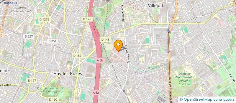 localisation de l'entreprise CITY PROMOTION  VILLEJUIF