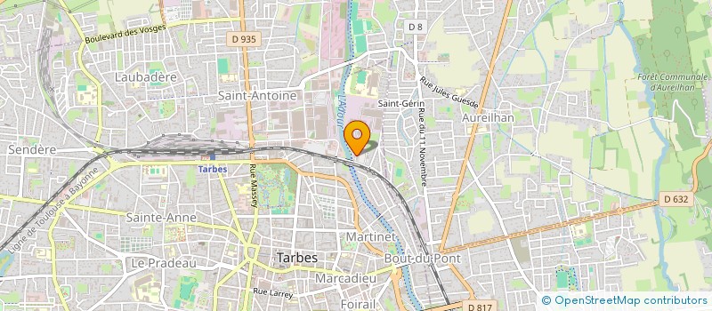 localisation de l'entreprise CITY ROCK  TARBES