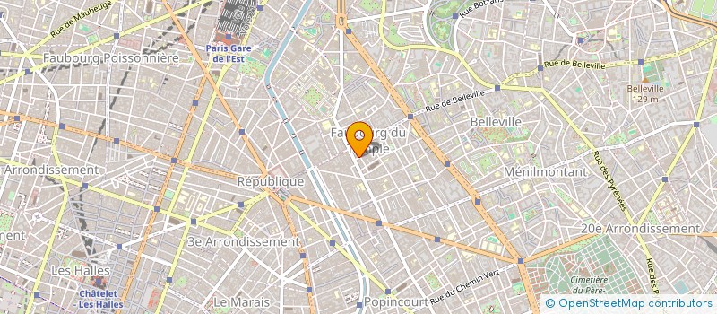 localisation de l'entreprise CITY SERRURERIE  PARIS