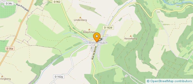 localisation de l'entreprise CITY SOLS  BREIDENBACH