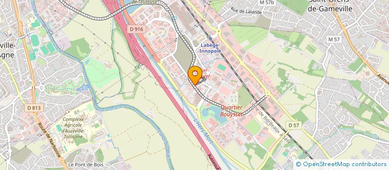 localisation de l'entreprise CITY STUDIO TOULOUSE  LABEGE