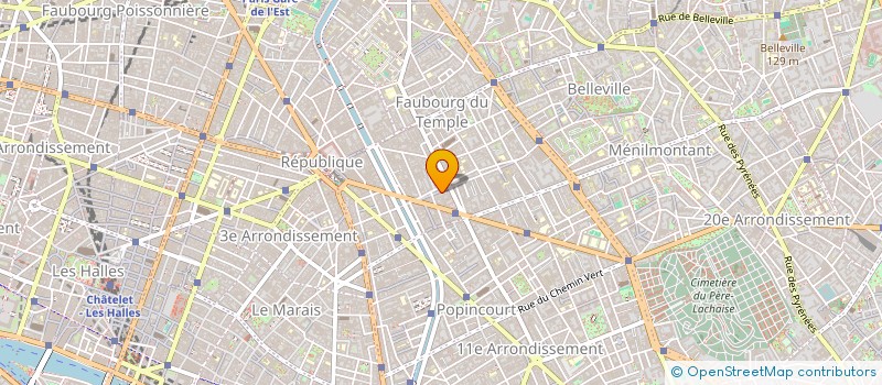 localisation de l'entreprise CITY THEATER & DANCE GROUP  PARIS