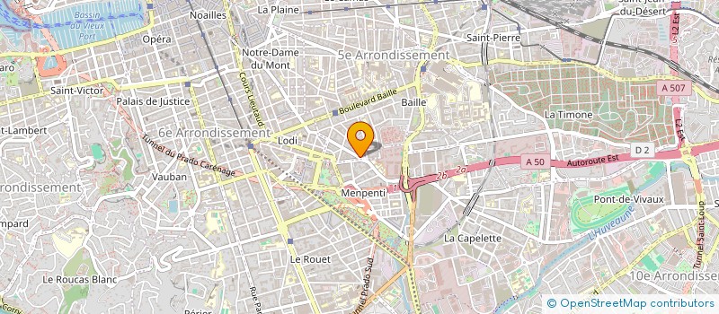localisation de l'entreprise CITY VIANDES à MARSEILLE
