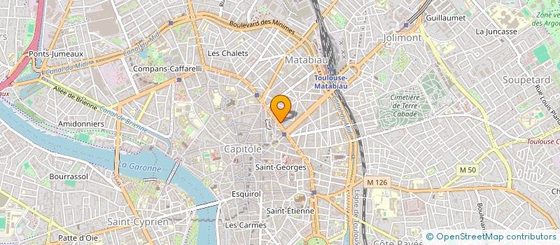localisation de l'entreprise CITY WAY à TOULOUSE