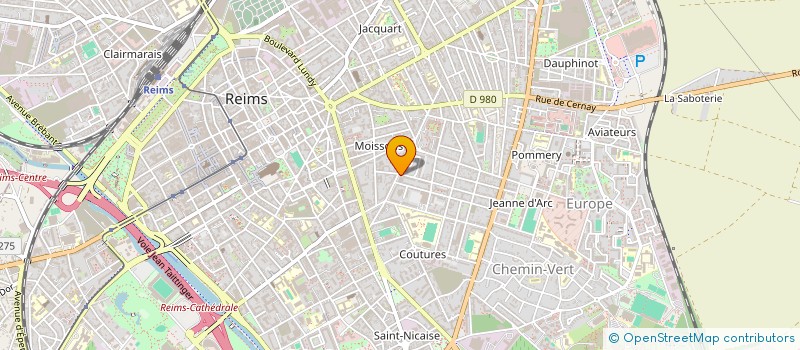 localisation de l'entreprise CITY'ZEN  REIMS