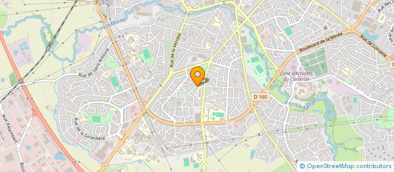 localisation de l'entreprise CITY ZEN à CHOLET