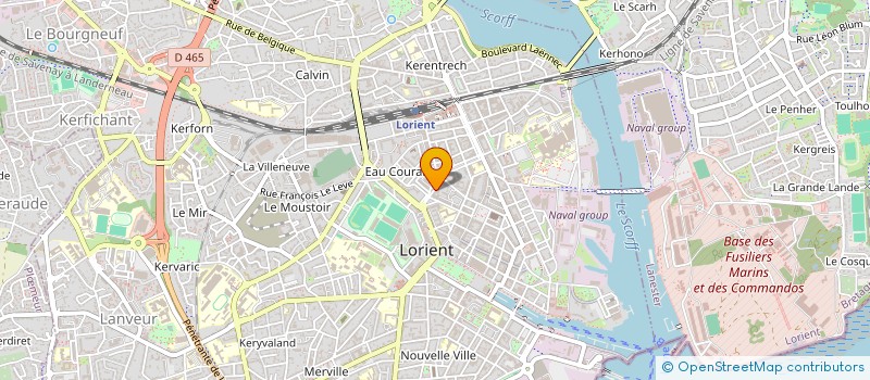 localisation de l'entreprise CITYA CAGIL  LORIENT