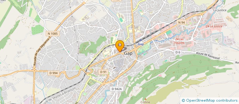 localisation de l'entreprise CITYA GAP  GAP