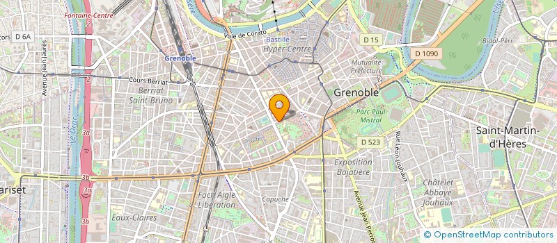 localisation de l'entreprise CITYA IMMOBILIER ANDREOLETY  GRENOBLE