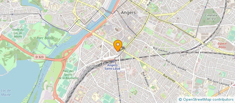 localisation de l'entreprise CITYA IMMOBILIER ANGERS à ANGERS