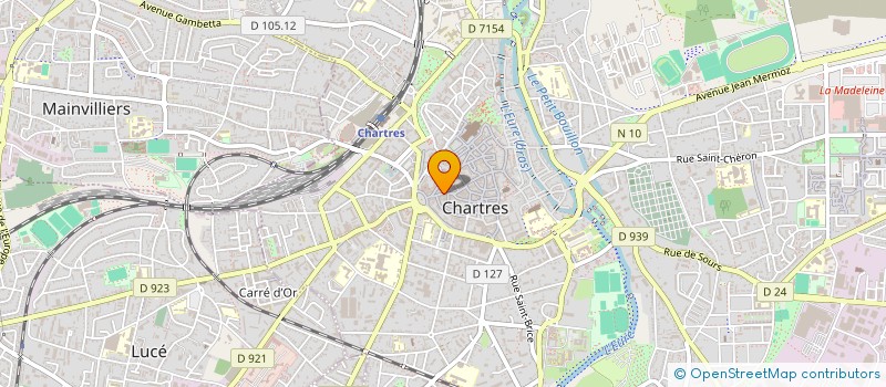 localisation de l'entreprise CITYA IMMOBILIER CABINET FROMONT à CHARTRES