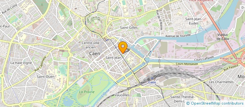 localisation de l'entreprise CITYA JEANNE D'ARC IMMOBILIER à CAEN
