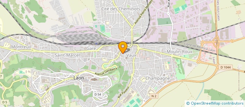 localisation de l'entreprise CITYA NATIVE LAON à LAON