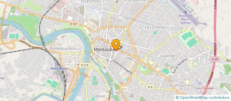 localisation de l'entreprise CITYA NAUDIN  MONTAUBAN