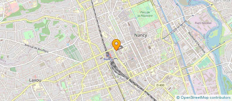 localisation de l'entreprise CITYA POIREL  NANCY