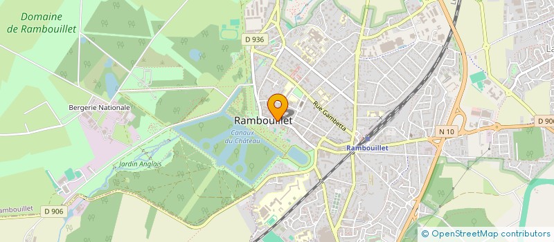localisation de l'entreprise CITYA RAMBOUILLET à RAMBOUILLET