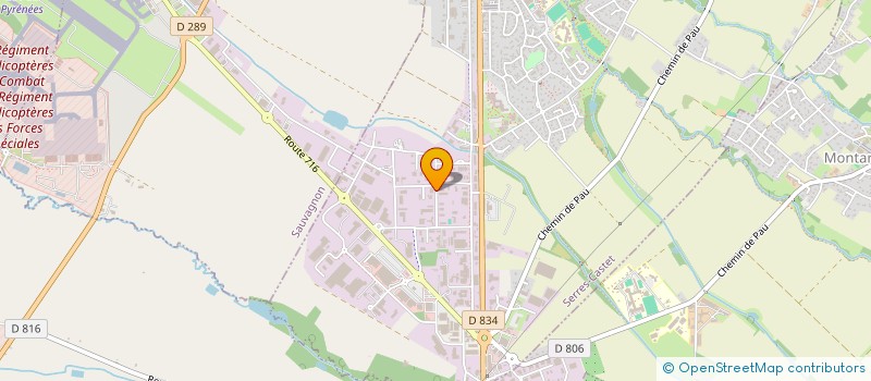 localisation de l'entreprise CITYFMET64  SERRES-CASTET