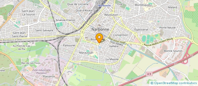 localisation de l'entreprise CITYGEST NARBONNE à NARBONNE