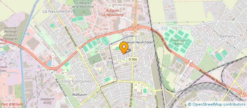 localisation de l'entreprise CITYHAVEN  REIMS