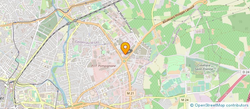 localisation de l'entreprise CITYLIFE WEBZINE à MONTPELLIER
