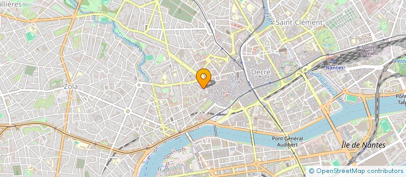 localisation de l'entreprise CITYLODGES COLLECTION GESTION  NANTES