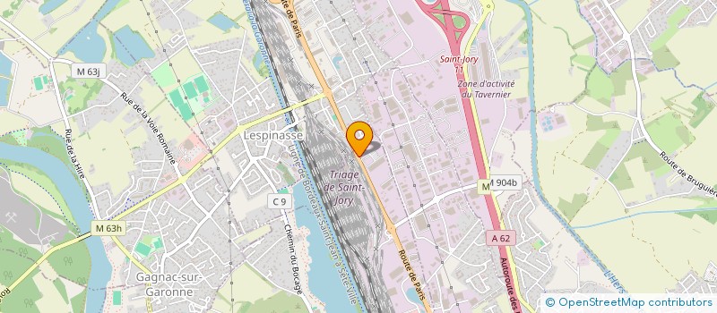 localisation de l'entreprise CITYMAT  FENOUILLET