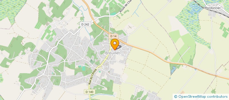 localisation de l'entreprise CITYMAX à BREUILLET
