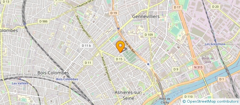 localisation de l'entreprise CITYMOUV  ASNIERES-SUR-SEINE