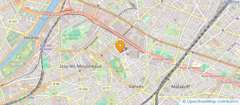localisation de l'entreprise CITYPASS à ISSY-LES-MOULINEAUX