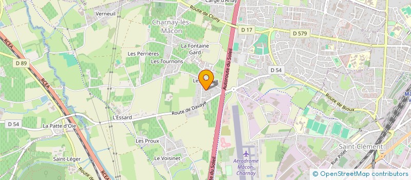 localisation de l'entreprise CITYPI  CHARNAY-LES-MACON