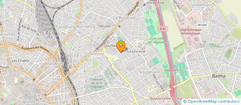localisation de l'entreprise CITYS ASSURANCES à TOULOUSE