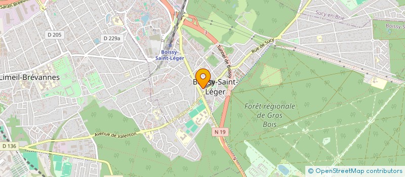 localisation de l'entreprise CITYSCAPH à BOISSY-SAINT-LEGER