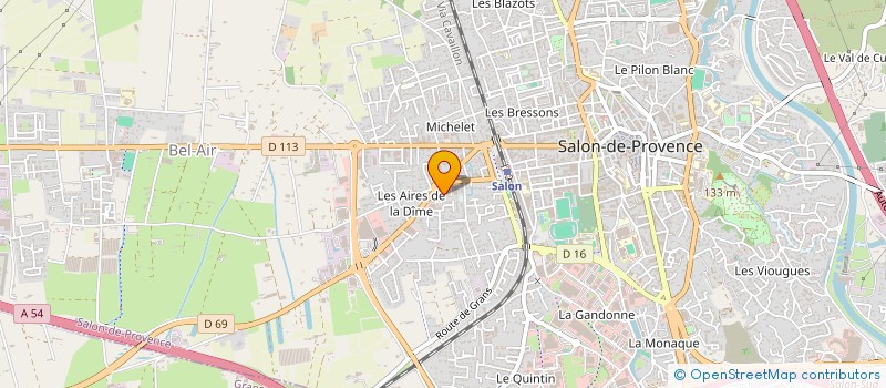 localisation de l'entreprise CITYSCOP PRODUCTION  SALON-DE-PROVENCE