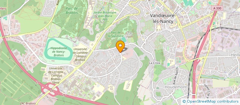 localisation de l'entreprise CITYSCOVER  VANDUVRE-LES-NANCY