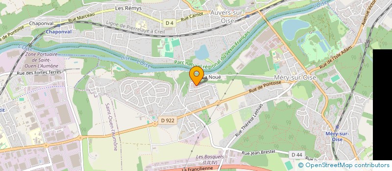 localisation de l'entreprise CITYWISE  MERY-SUR-OISE