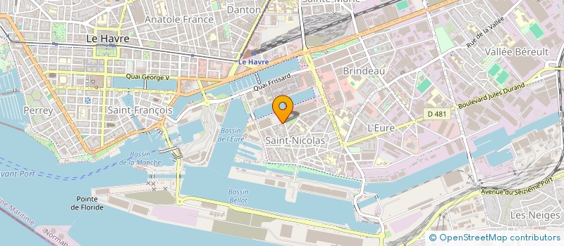 localisation de l'entreprise CITYZEN GROUP MANAGEMENT à LE HAVRE