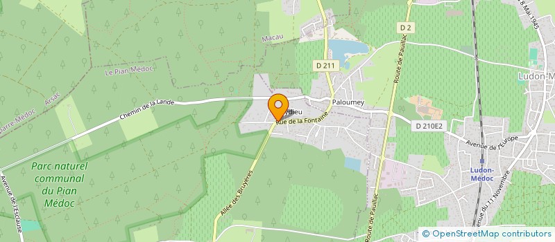 localisation de l'entreprise CITYZEN IMMO à LE PIAN-MEDOC