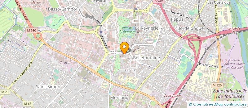 localisation de l'entreprise CITYZENWEB à TOULOUSE