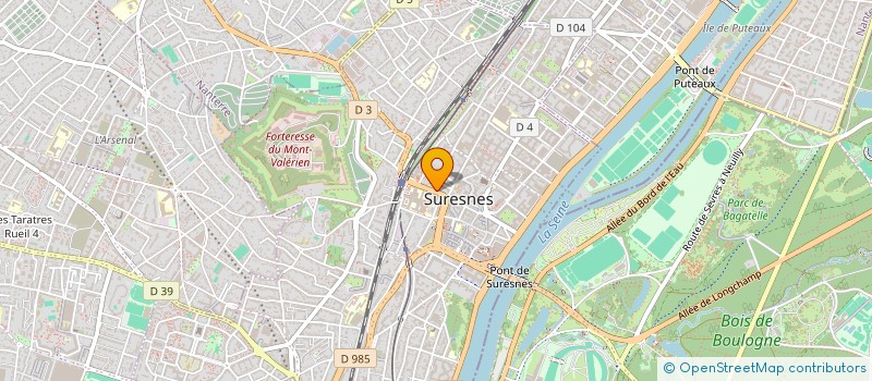 localisation de l'entreprise CIUI RENOVATION à SURESNES