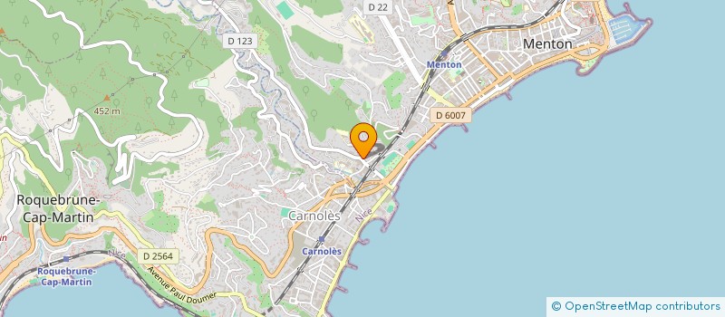 localisation de l'entreprise CIV HABITAT RENOVATION à MENTON
