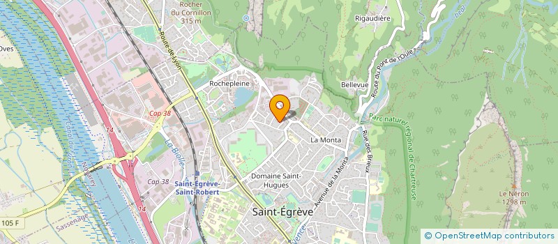 localisation de l'entreprise CIV INVEST à SAINT-EGREVE