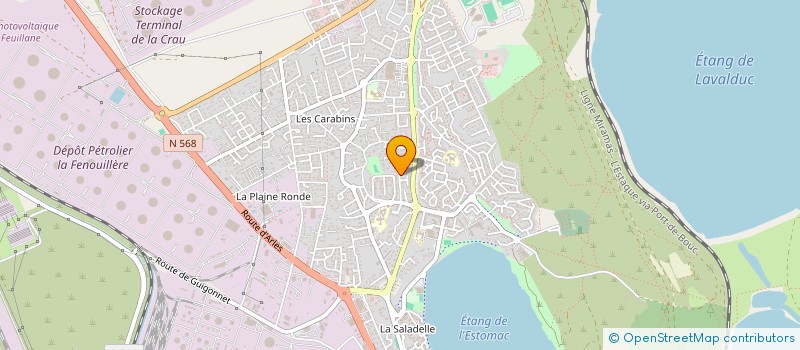 localisation de l'entreprise CIV LES MACONS PORTUGAIS REUNIS  FOS-SUR-MER