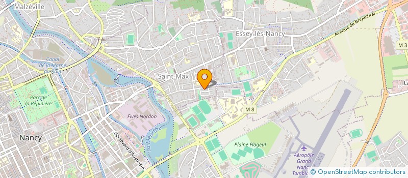 localisation de l'entreprise CIV PARC SAURUPT  SAINT-MAX