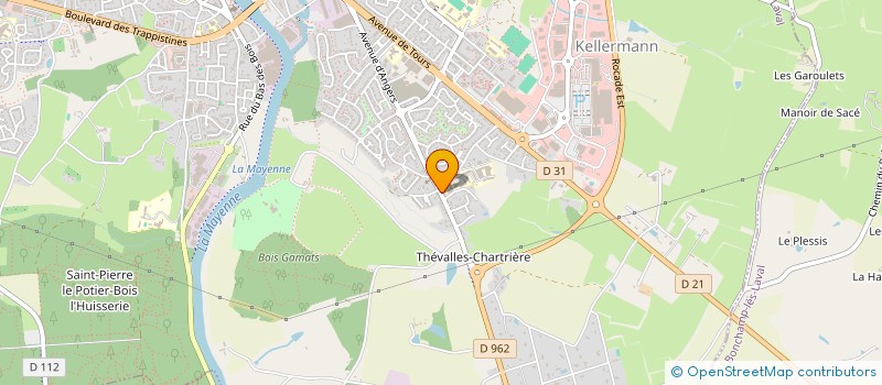 localisation de l'entreprise CIVE IMMO à LAVAL