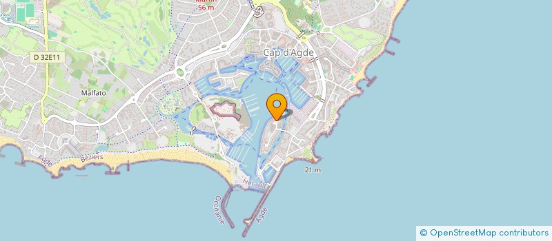 localisation de l'entreprise CIVEA à AGDE